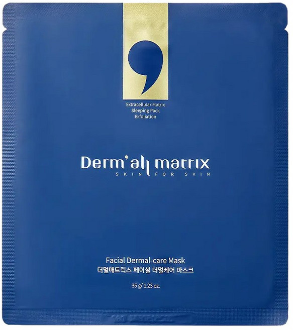 더멀매트리스 페이셜 더멀케어 멀티 수면 콜라겐 마스크팩, 1매, 1개