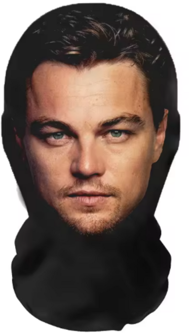 칸예마스크 캐릭터가면 복면마스크 가면 쓸데없는선물 칸예복면, 디카프리오, 1개
