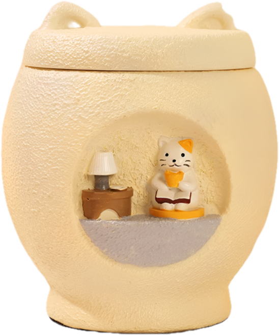 고양이유골함 강아지유골함 반려동물유골함 애견유골함 유골함 메모리얼스톤 반려견장례, 1개