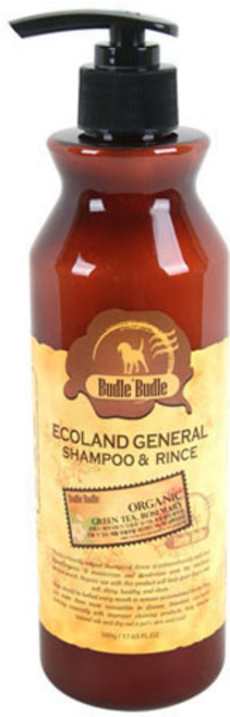 부들부들 에코랜드 제네럴 애견용 샴푸 앤 린스, 500g, 1개