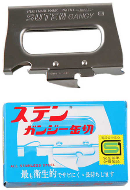일본 직수입 정품 사각 스탠오프너 SUTEN GANGY 사각오프너 캔오프너 깡통따개 스탠간지, 1개