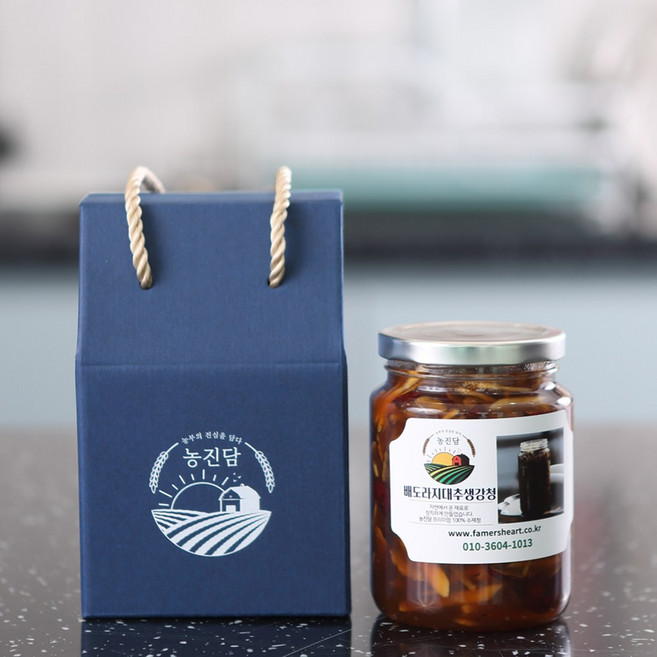 선물박스 4년근 약도라지 대추 생강청 야생꿀 수제청, 수제 배도라지대추생강청 700g, 1개, 1개입