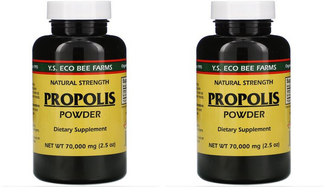 Y.S. Eco Bee Farms 프로폴리스 파우더 850mg 2팩