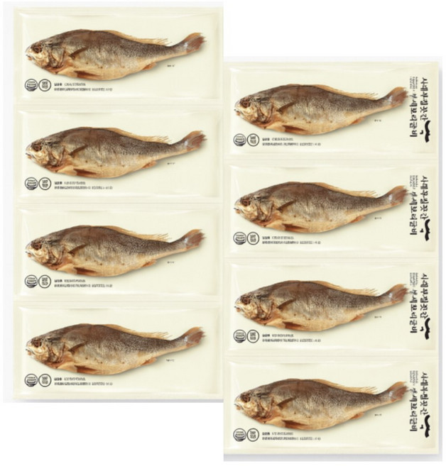 [사대부집 곳간] [사대부집곳간]부세보리굴비 110g * 8팩, 120g, 8개