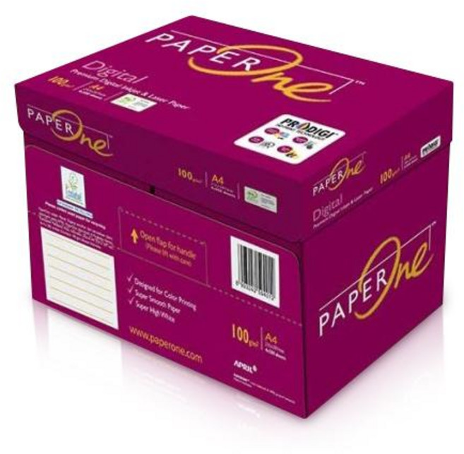 페이퍼원 A4용지 복사용지 A4 100g 1박스 2000매, 단품, 2000개