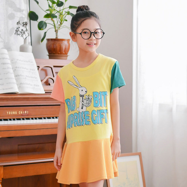 잭키드 여아용 기프트 원피스