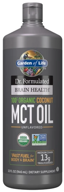 가든오브라이프 브레인 헬스 코코넛 MCT 오일 언플레이버드, 1개, 946ml - 쿠팡
