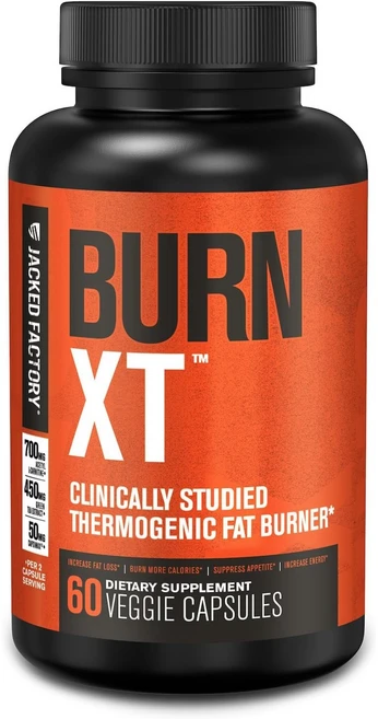 잭팩토리 번엑스티 Jacked Factory Burn XT 배지캡슐 120정, 1개, 60정 - 쿠팡