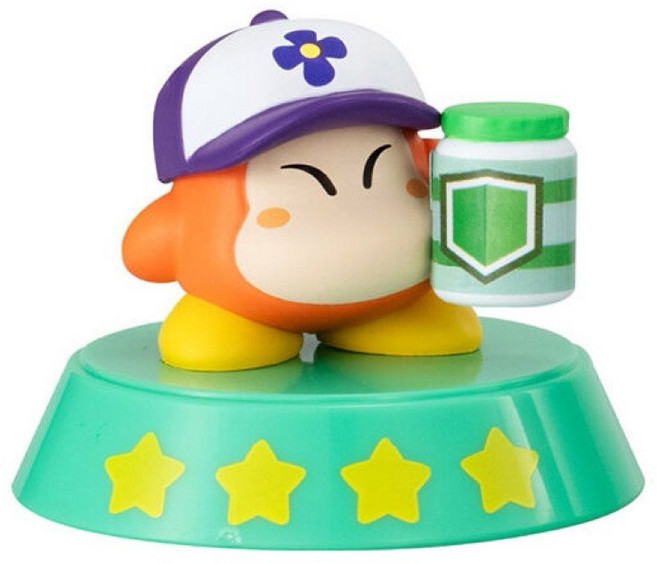星之卡比 日本正版 Kirby 探索發現 vol.5 扭蛋 瓦豆魯迪 卡比之星 塞滿嘴變形 轉蛋 擺飾 公仔, 1個, A款 道具屋瓦豆