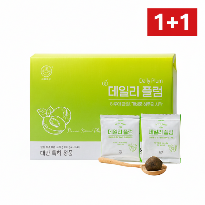 데일리플럼 대만 똥매실 저당 비움매실, 1박스, 30회분