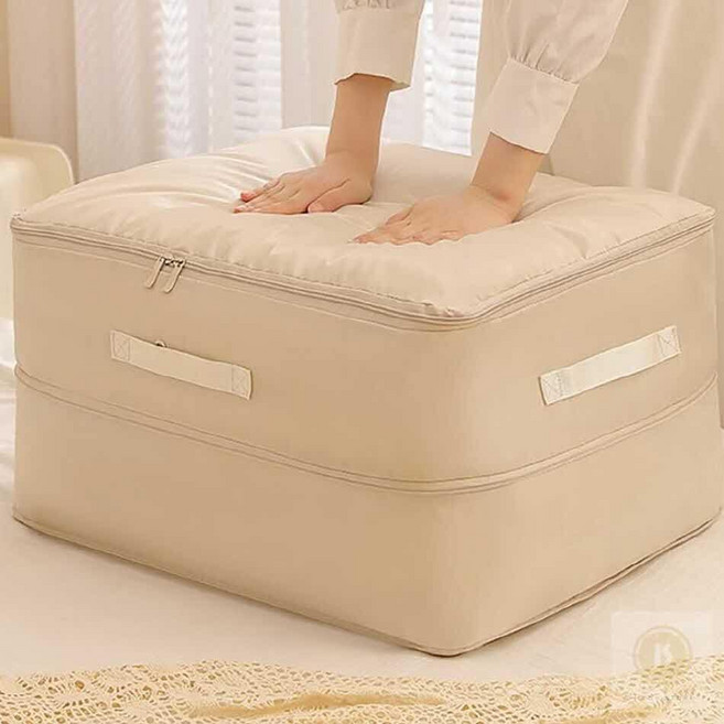 이불 보관 압축 파우치, 블루M