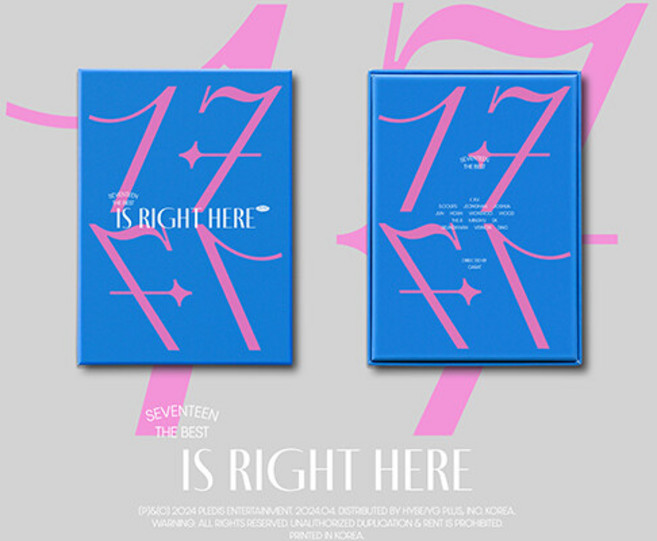 세븐틴 앨범 디어버전 - SEVENTEEN BEST Album, .