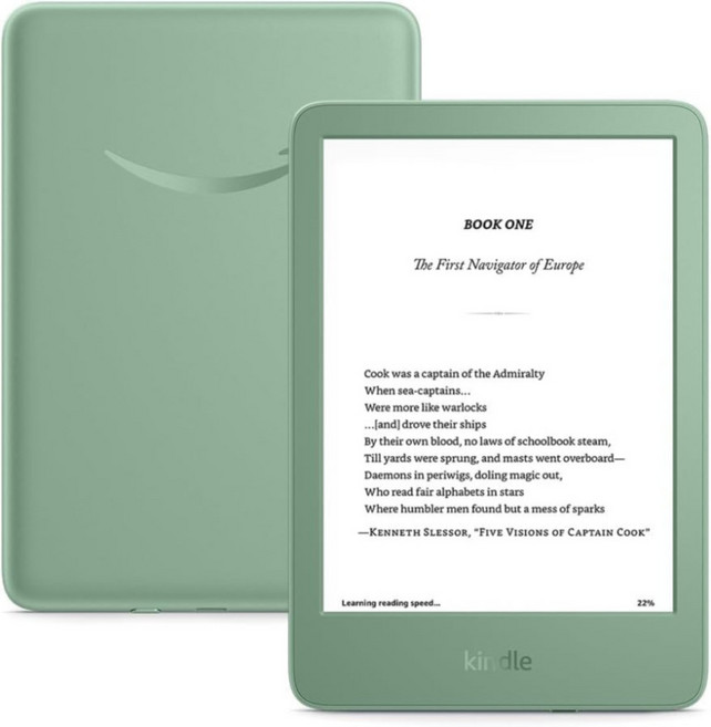 Kindle 아마존 킨들 페이퍼화이트 전자책 11세대 16GB, 데님 블루, 1개