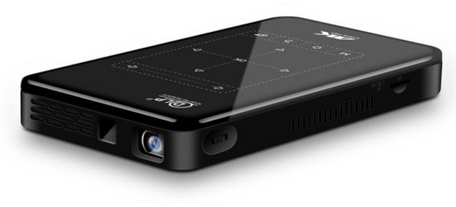 P09-II 휴대용 DLP 미니 프로젝터 안 드 로이드 9.0 2.4G 5G WiFi 블루투스 4K HD 3D 비머 홈 시네마 LED 비디오 Proyector, 01 1GB RAM 8GB ROM