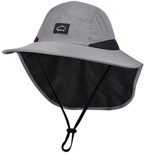 戶外防曬遮陽帽 披肩帽 登山釣魚帽