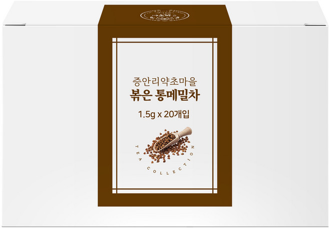 증안리약초마을협동조합 볶은 통 메밀차, 1.5g, 20개입, 1개