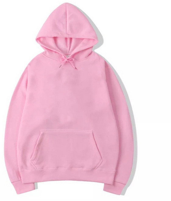 여성을위한 후드가있는 까마귀 청소년 소녀 스웨트 셔츠 셔츠 탑 캐주얼 긴 소매 대형 드로우 스트링 풀오버 포켓, 분홍색, S