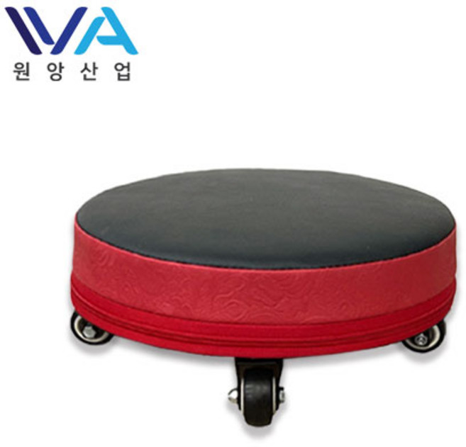 원앙산업 잘굴러 앉은뱅이 동글뱅이 무빙의자, 1개