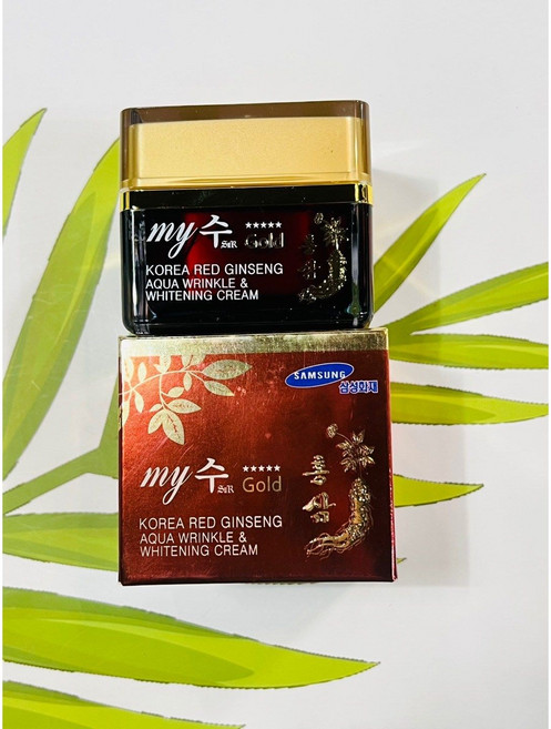 마이수 마이수골드 에스투알 홍삼 아쿠아 링클&화이트 크림 50ml 화장품, 1개