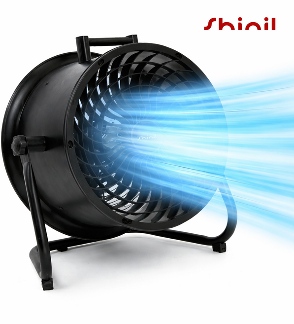 신일전자 공업용 업소용 선풍기 산업용 터보팬 대형 에어써큘레이터 앉은뱅이 36cm 14인치, 01.14인치 AC모터 기본형