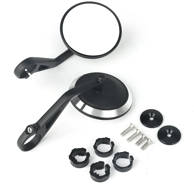 오토바이 백미러 사이드미러 핸들 바 사이드 미러 엔드 키트 스트리트 트리플 S 765 765RS 765R Bobber T120 Daytona 660 675, B