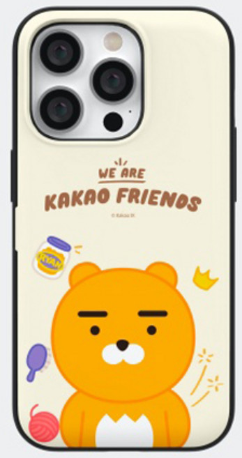 헬리움 카카오프렌즈 마그네틱 도어 범퍼 케이스 아이폰16시리즈