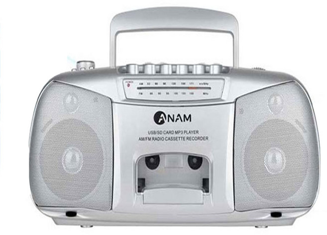 아남 포터블카세트PA-711라디오녹음기USB/테이프 재생, 아남 포터블카세트PA-711라디오녹음기USB 테이프 재