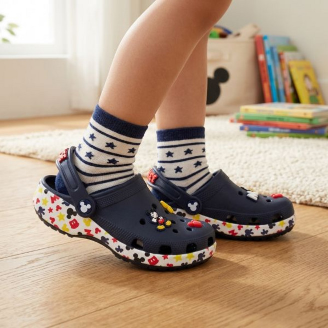 CROCS KIDS 아동 어린이 초등 스니커즈 일상화 운동화 크록스 미키 프렌즈 클래식 클로그 유아 멀티 여