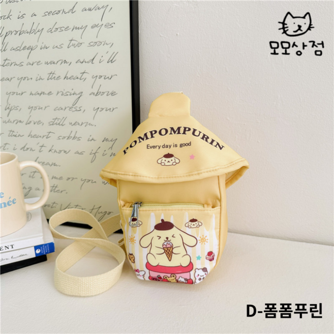 모모상점 캐릭터 귀여운 블링블링 슬링백 크로스백 핸드폰가방 4종 모음