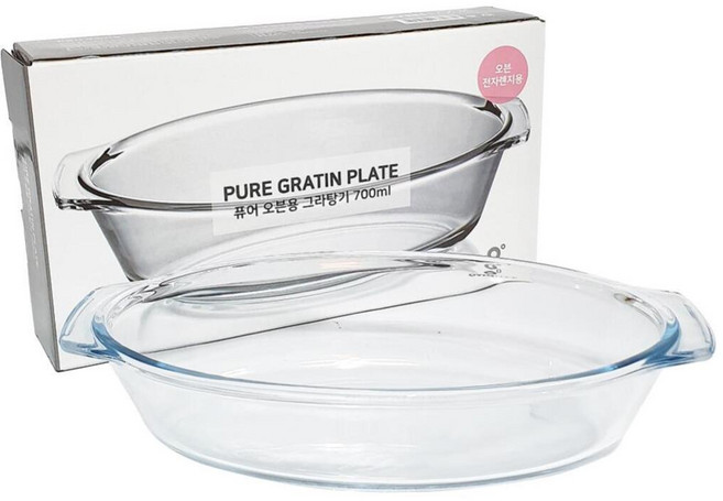 그라탕기 아트 퓨어 오븐용(그라탕기 700ml) 내열그릇 유리용기 오븐용기, ☆상품선택★, 1개