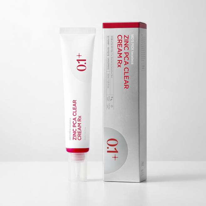 약국입점 테카테카 징크 피씨에이 여드름 트러블 레드 스팟 클리어 크림 알엑스, 1개, 30ml