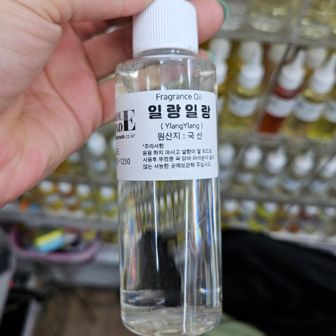 [캔들메이드]국산 프레그런스 오일 100ml, 일랑일랑, 1개
