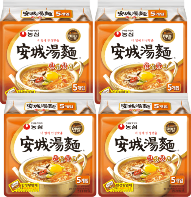 WITHUSNB 농심 안성탕면, 20개
