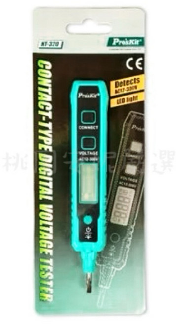 Pro'sKit 寶工 數顯智能驗電筆 NT-320, 1個