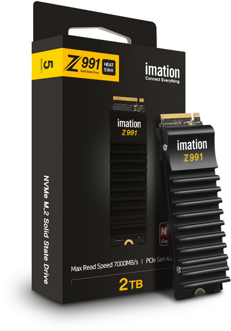 이메이션 NVMe 4.0x4 SSD Z991 Heatsink 1TB/2TB PS5 호환, 2TB