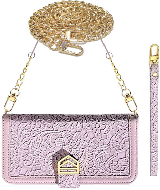 렌시 가죽 지갑 다이어리 휴대폰 케이스 + 손목스트랩 + 어깨끈스트랩