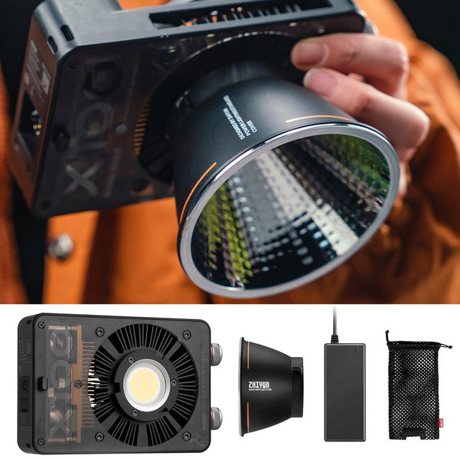 지윤 MOLUS X100 100W (사진/영상촬영 LED 조명/지속광), 1개