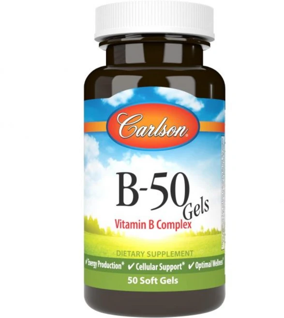 면역력 높이 방법 칼슨 B50 젤 비타민B 복합체 에너지 생산 세포 지원 최적의 웰빙 50 소프트젤, 1개, 50정 - 쿠팡
