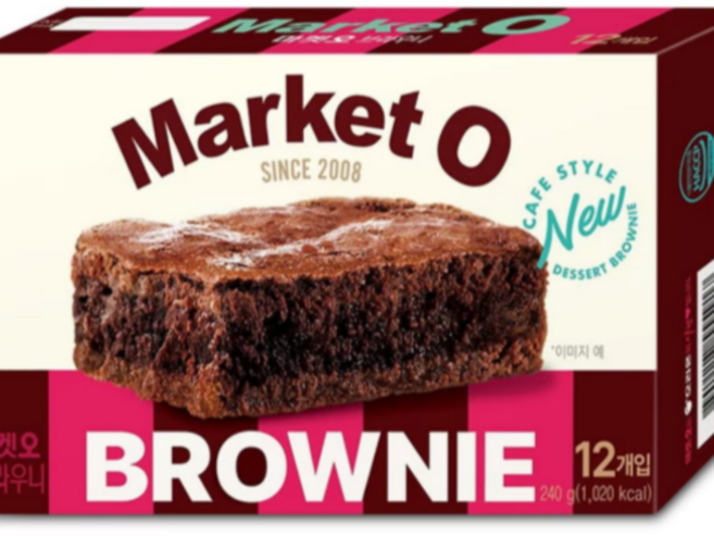 달고 꾸덕한 마켓오 리얼 브라우니 240g(12입), 240g, 16박스