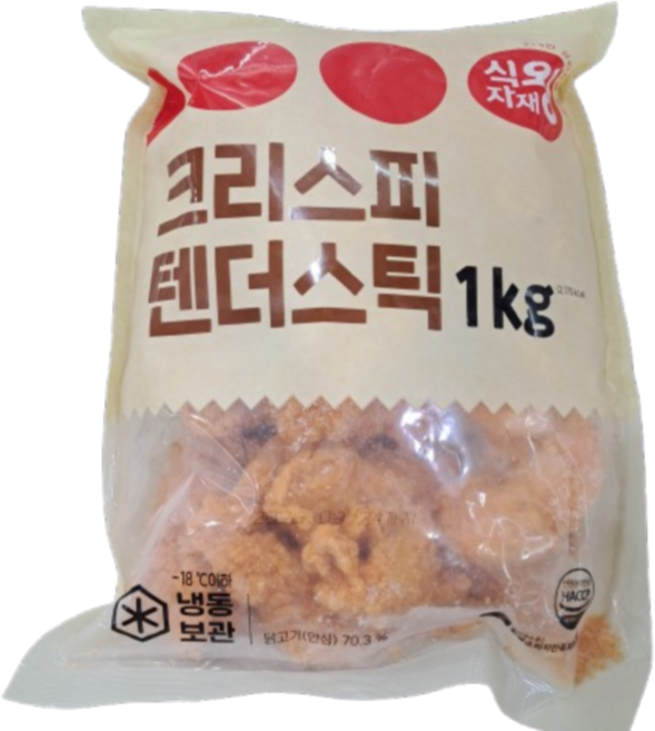 식자재왕 크리스피 텐더스틱 1kg x 1개, 2개