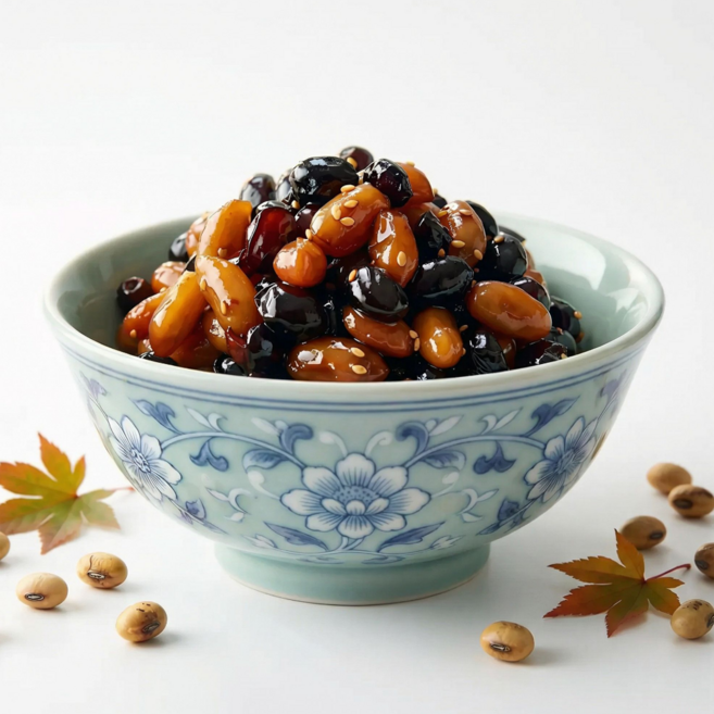 직접만든 혼합 콩조림 고소한 땅콩과 검은콩 조림 맛있는 건강식 반찬, 1개, 300g