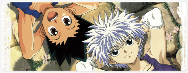 헌터헌터 극장판 키르아 히소카 마우스장패드 L 2XL 데스크매트, 05 헌터x헌터 L(800x300x4mm), 1개