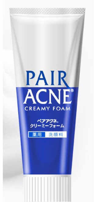 獅王 Lion PAIR ACNE 沛醫亞 凈痘護理洗面乳，溫和控油調理化妝水，改善痘痘肌，展現健康光澤, 1個, 淨痘調理洗面乳 80ml