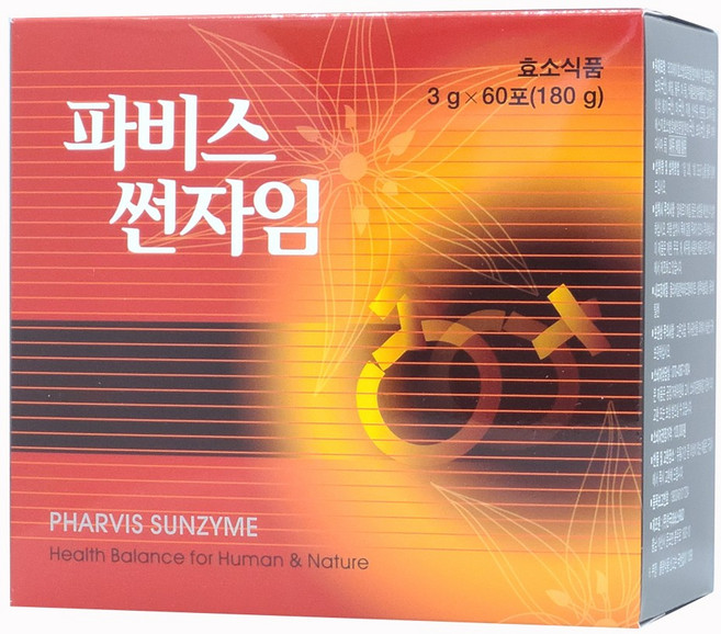 최신정품//좋은효소 미리안 파비스 썬자임, 1박스, 60회분