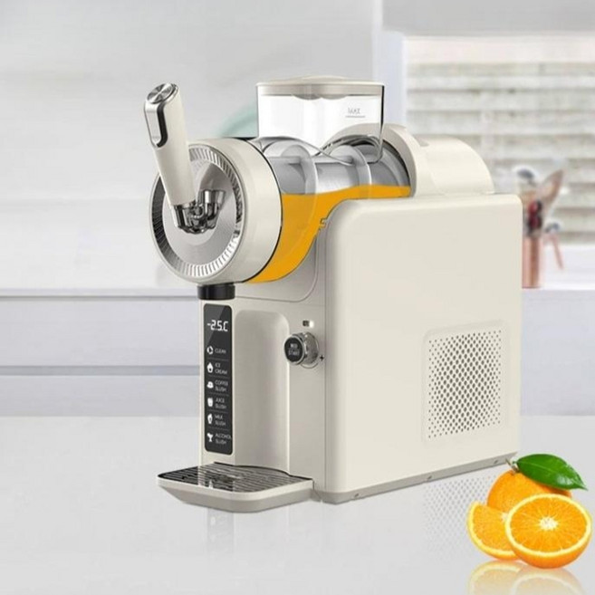 가정용 슬러시기계 1구 업소용 스무디 슬러쉬 메이커 머신, 화이트