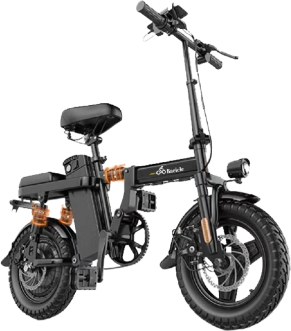Bacicle 전기자전거 자토바이 접이식 전동 바이크 48V 고출력 모터 경량 배달, 9. 고급형/25Ah/85km 고탄소강, 알루미늄 합금