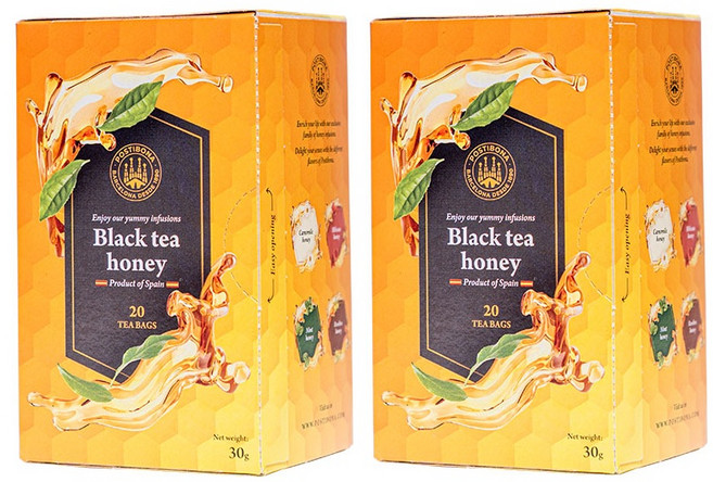 포스티보나 스페인꿀차 홍차, 1.5g, 20개입, 2개