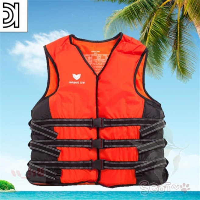 서이 구명조끼 XL 오렌지 블랙 성인용구명조끼