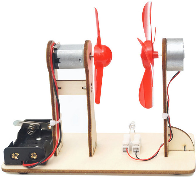 빅드림(티처스) STEAM 과학교구 조립 장난감 DIY 실험키트 과학실험키트, 27-풍력 에너지 발전기 (D-50A)