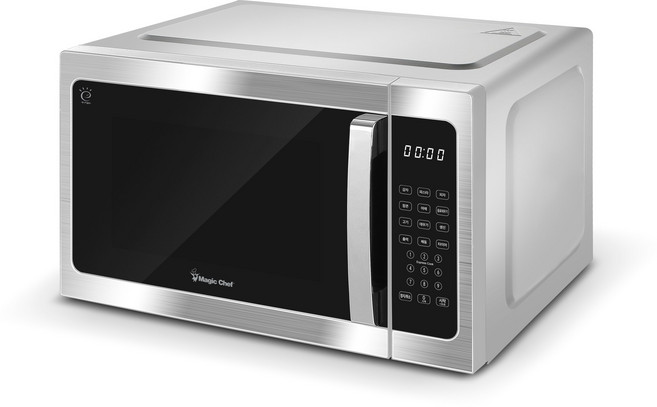 매직쉐프 전자레인지 스테인리스 상업용 식당 카페 편의점 42리터, 스테인레스 블랙(MMW-W42S)